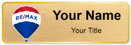 Custom name badges for REMAX