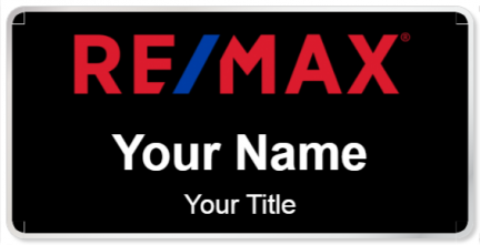 Custom name badges for RE MAX