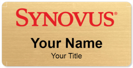 Custom name badges for Synovus