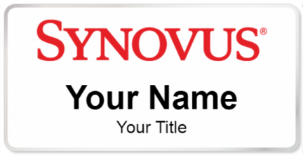 Custom name badges for Synovus