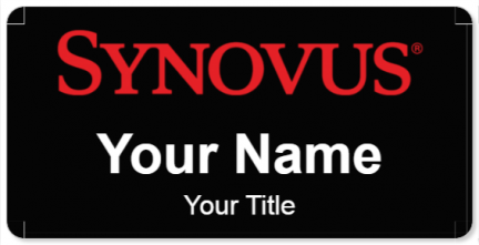 Custom name badges for Synovus