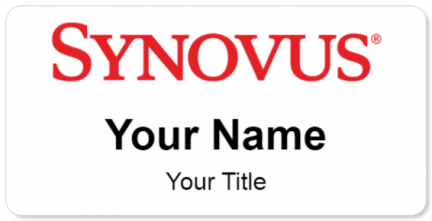 Custom name badges for Synovus
