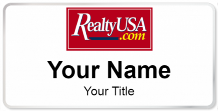 Custom name badges for Realty USA