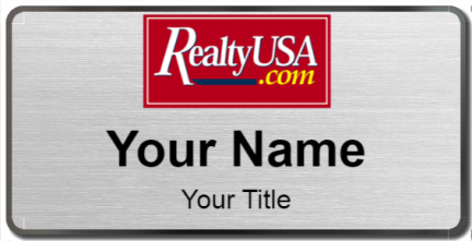 Custom name badges for Realty USA