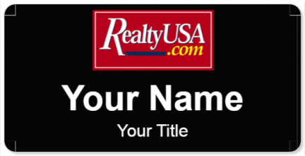 Custom name badges for Realty USA