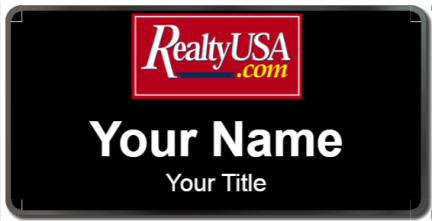 Custom name badges for Realty USA