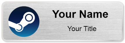 Custom name badges for Steam