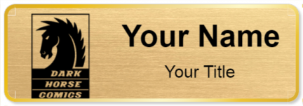 Custom name badges for Dark Horse Comics