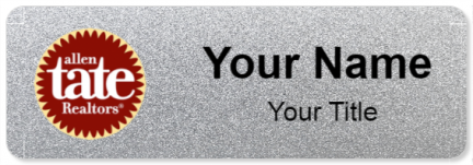 Custom name badges for Allen Tate Realtors