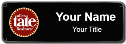 Custom name badges for Allen Tate Realtors