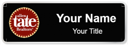 Custom name badges for Allen Tate Realtors