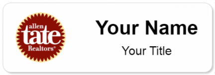 Custom name badges for Allen Tate Realtors