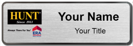 Custom name badges for Hunt Real Estate ERA
