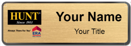 Custom name badges for Hunt Real Estate ERA
