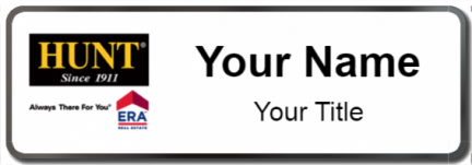 Custom name badges for Hunt Real Estate ERA