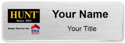Custom name badges for Hunt Real Estate ERA