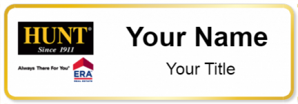 Custom name badges for Hunt Real Estate ERA