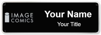 Custom name badges for Image Comics