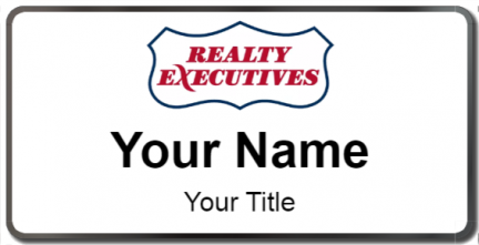 Custom name badges for Realty Executives Inc