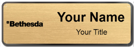 Custom name badges for Bethesda