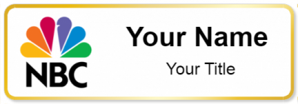 Custom name badges for NBC