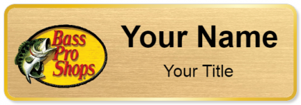 Custom name badges for Bass Pro shops