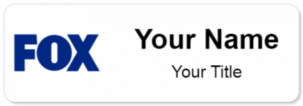 Custom name badges for FOX