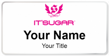 Custom name badges for It Sugar