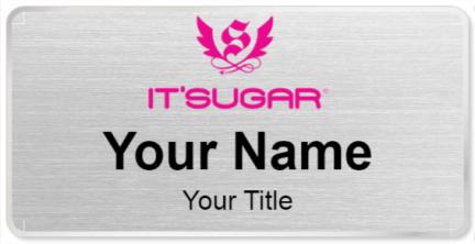 Custom name badges for It Sugar