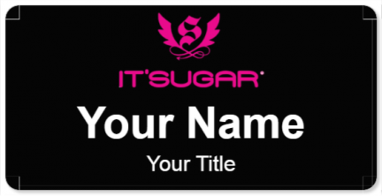 Custom name badges for It Sugar