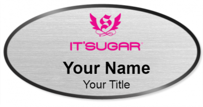 Custom name badges for It Sugar