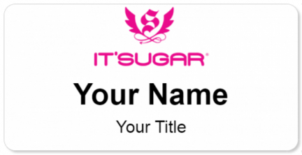 Custom name badges for It Sugar
