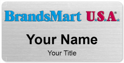 Custom name badges for BrandsMart USA