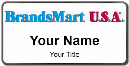 Custom name badges for BrandsMart USA