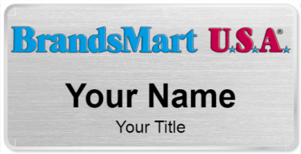 Custom name badges for BrandsMart USA