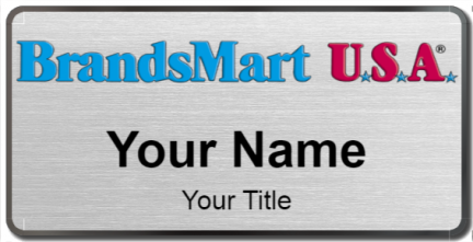 Custom name badges for BrandsMart USA