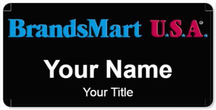 Custom name badges for BrandsMart USA