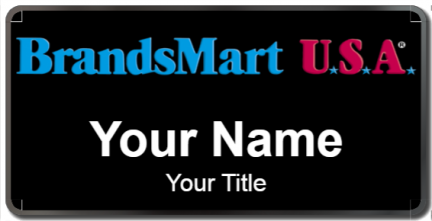 Custom name badges for BrandsMart USA