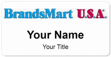 Custom name badges for BrandsMart USA