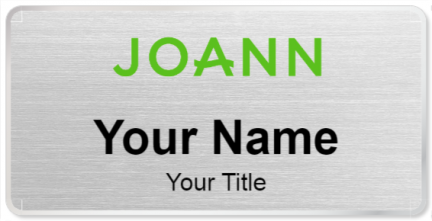 Custom name badges for Joann