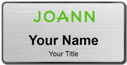 Custom name badges for Joann