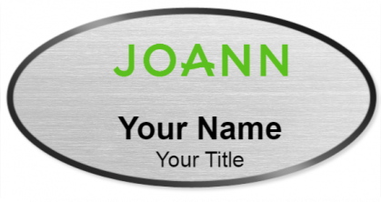 Custom name badges for Joann