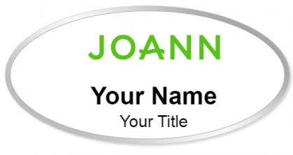 Custom name badges for Joann