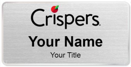 Custom name badges for Crispers