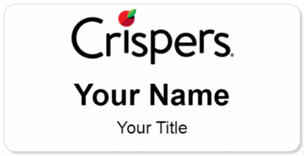 Custom name badges for Crispers