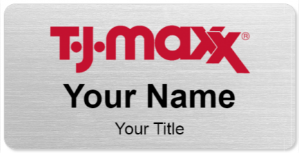 Custom name badges for TJ Maxx