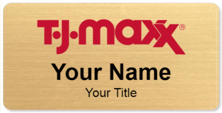 Custom name badges for TJ Maxx