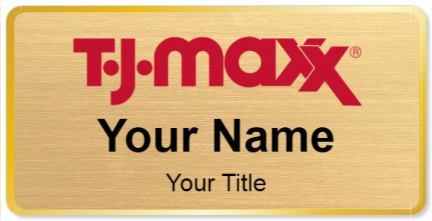 Custom name badges for TJ Maxx