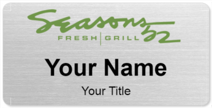 Custom name badges for Seasons 52
