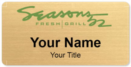 Custom name badges for Seasons 52
